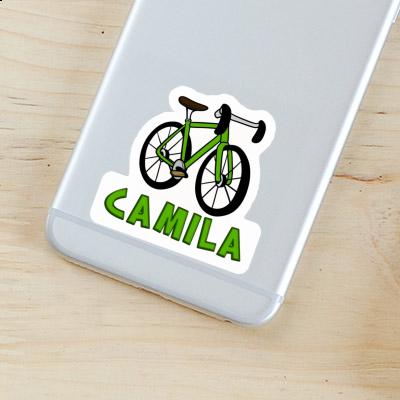 Bicycle Sticker Camila Laptop Image