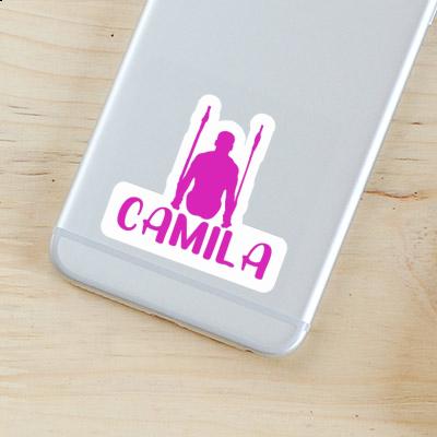 Ring gymnast Sticker Camila Laptop Image