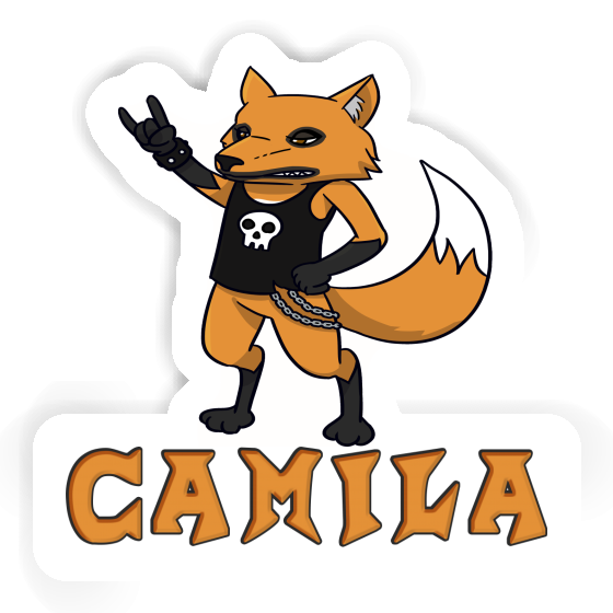 Sticker Fox Camila Notebook Image