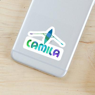 Rowboat Sticker Camila Notebook Image