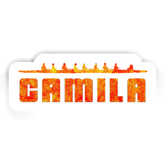 Sticker Camila Rowboat Laptop Image