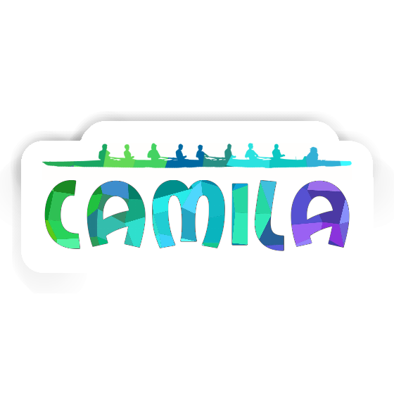 Ruderboot Sticker Camila Notebook Image