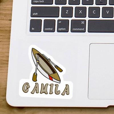 Sticker Camila Rowboat Laptop Image