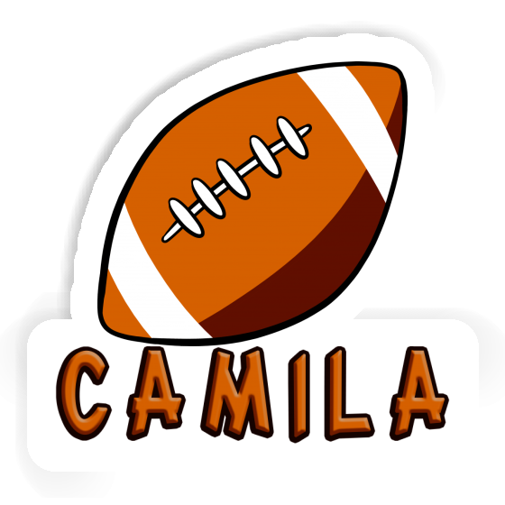 Rugby Ball Sticker Camila Gift package Image