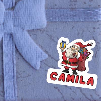 Santa Claus Sticker Camila Notebook Image