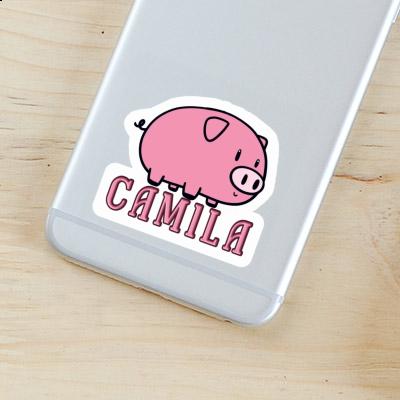 Sticker Camila Pig Image