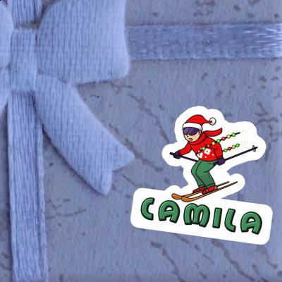 Sticker Camila Skier Gift package Image