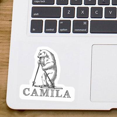 Sticker Bear Camila Notebook Image