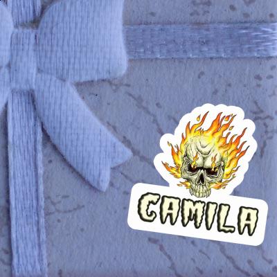 Sticker Skull Camila Image