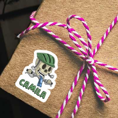 Sticker Bicycle Rider Camila Gift package Image