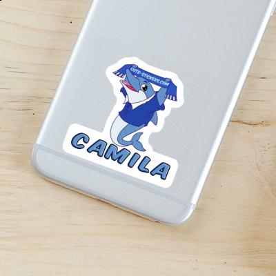 Camila Sticker Dolphin Notebook Image