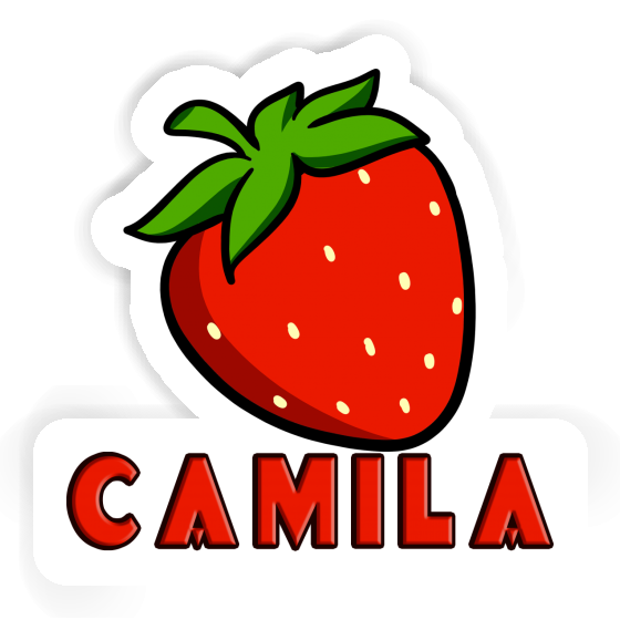 Sticker Strawberry Camila Laptop Image