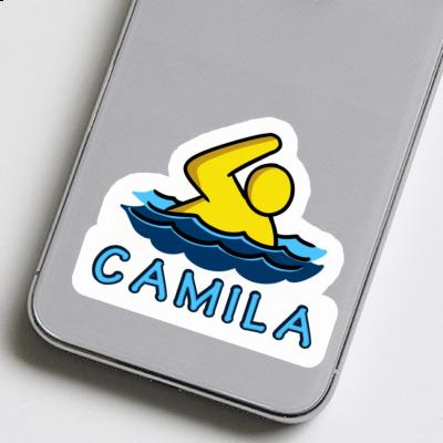 Camila Sticker Swimmer Image