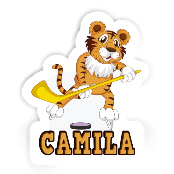 Sticker Ice-Hockey Player Camila Gift package Image