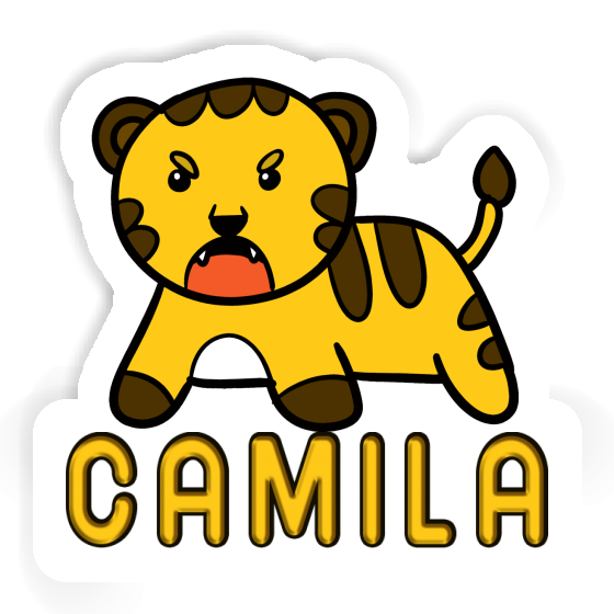 Sticker Tiger Camila Notebook Image