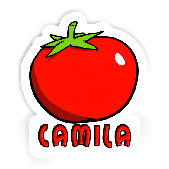 Tomato Sticker Camila Laptop Image