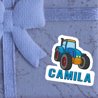 Tractor Sticker Camila Laptop Image