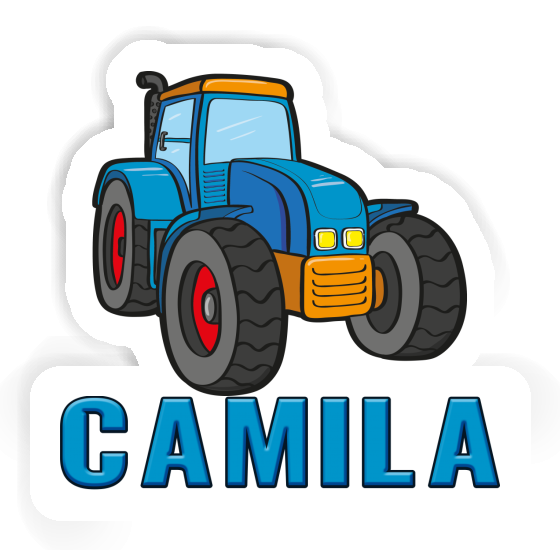 Tractor Sticker Camila Notebook Image