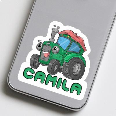 Camila Sticker Tractor Notebook Image