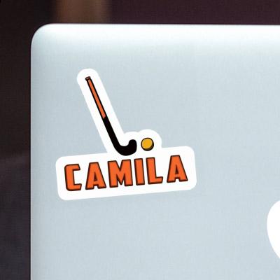 Floorball Stick Sticker Camila Notebook Image