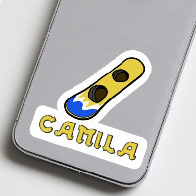 Sticker Camila Wakeboard Notebook Image