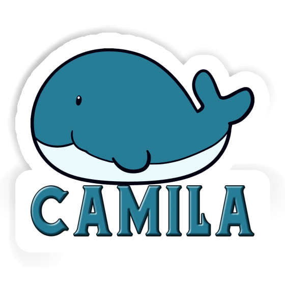 Sticker Whale Fish Camila Gift package Image