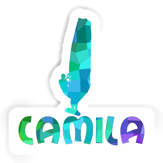 Windsurfer Sticker Camila Image