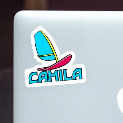 Windsurf Board Sticker Camila Notebook Image