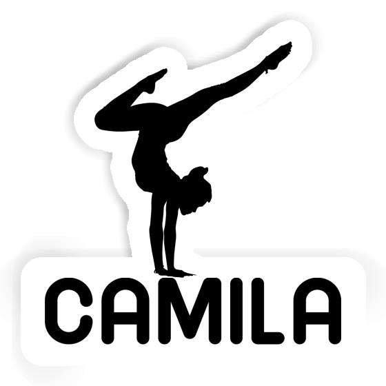 Sticker Yoga Woman Camila Image