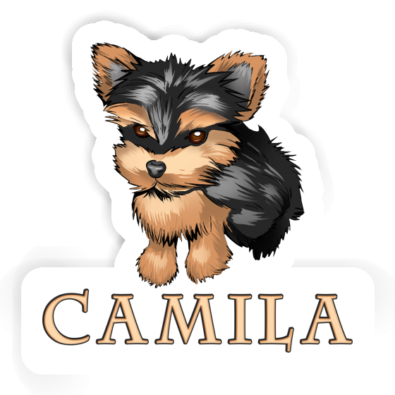 Yorkshire Terrier Autocollant Camila Gift package Image