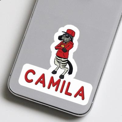 Sticker Zebra Camila Notebook Image