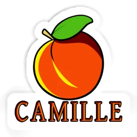 Sticker Camille Apricot Image