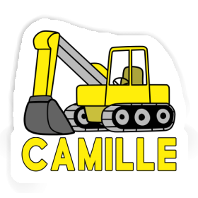 Sticker Camille Excavator Image