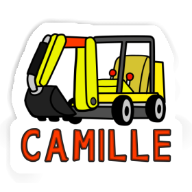 Mini-Excavator Sticker Camille Image