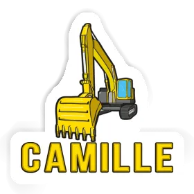 Sticker Camille Excavator Image