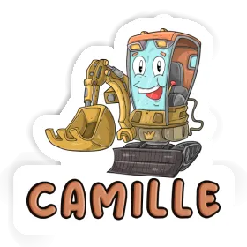 Sticker Camille Excavator Image