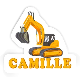 Sticker Camille Excavator Image