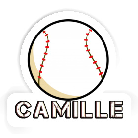 Baseball Sticker Camille Image