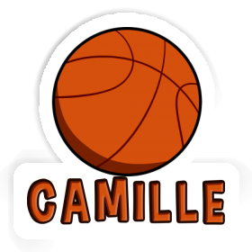 Sticker Basketball Ball Camille Image