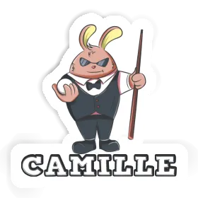 Sticker Billiard Player Camille Image