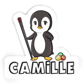 Billiards Player Sticker Camille Image