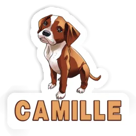 Boxer Aufkleber Camille Image