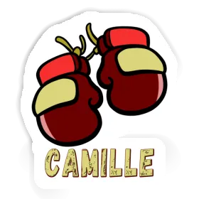 Camille Sticker Boxing Glove Image