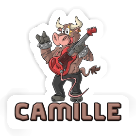 Guitarist Sticker Camille Image