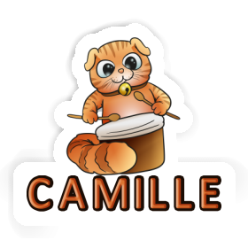 Sticker Drummer Camille Image