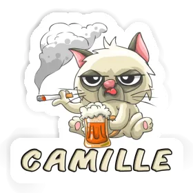 Camille Sticker Bad Cat Image