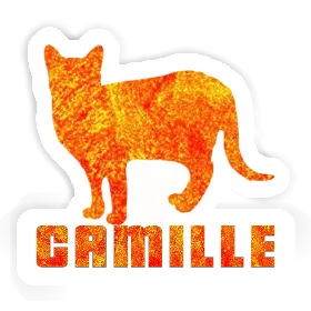 Cat Sticker Camille Image