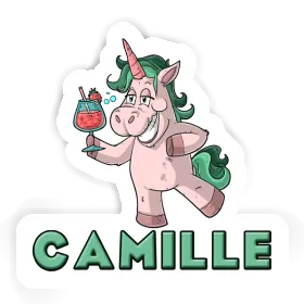 Camille Sticker Party Unicorn Image