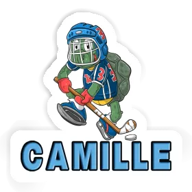 Camille Sticker Hockey Player Image