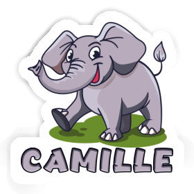 Elephant Sticker Camille Image